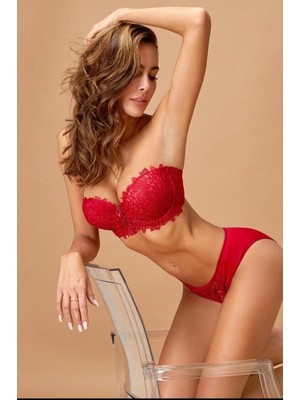 GiyimCity Nurteks 4594 Straplez Sütyen Takımı