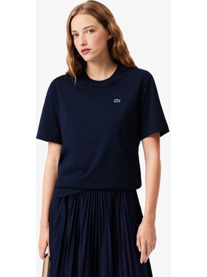  collection lacoste rahat kesimli pima pamuklu tişört.