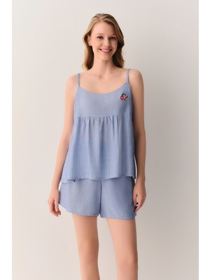 Suwen Almira Atlet Şort Pijama Takımı