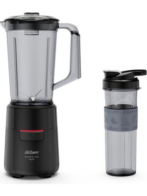 AR1193 Arzum Shake’n Take Mega Sürahi Blender - Siyah