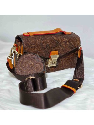 Lêvi D'or  Koyu Kahve Renkli Kadın El&omuz Çantası