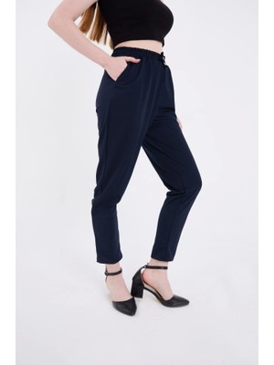 Aesco Tam Kalıp Basic Eşofman Pantolon - Lacivert