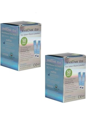 Allians Eco Strip Şeker Ölçüm Çubuğu 50'li 2 Kutu, Hassas ve Güvenilir Ölçüm