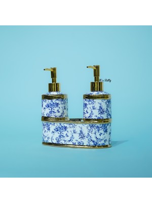 Miss Betty Blue Life Porselen Sabunluk