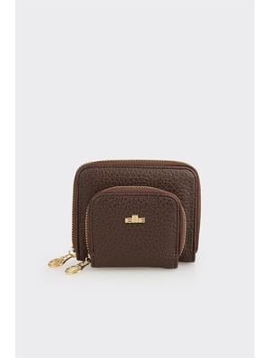 Elle Kahve Kadın Cüzdan