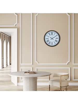 Zentime Kahverengi 36 cm Standart Duvar Saati