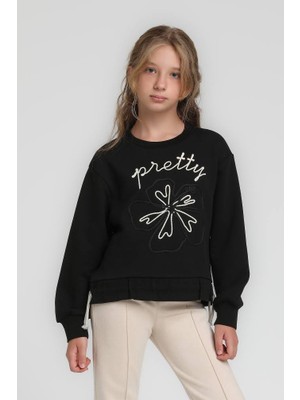 Escabel Kız Çocuk Sweatşirt 5-9 Yaş 36074