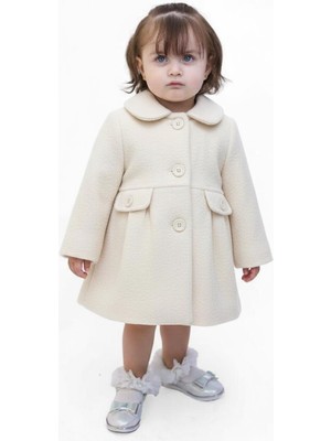 Damasqino Kız Çocuk Kaban 1-5 Yaş 1055