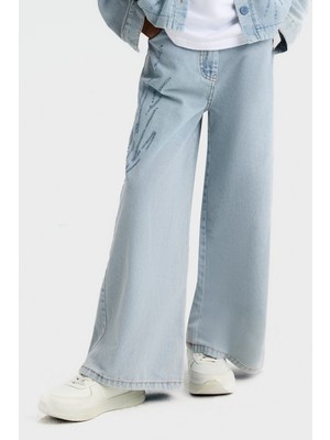 Nk Kids Kız Çocuk Jean Pantolon 8-14 Yaş 51706