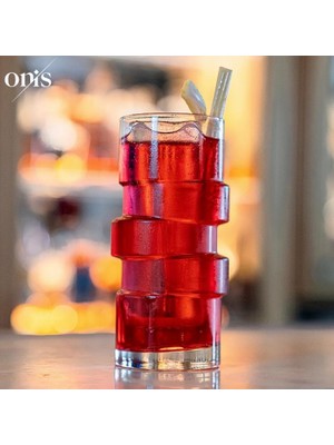 Onis The Glitch Permium Kokteyl Bardağı Seti 6’lı 400 ml – Tasarımcı Serisi (Avrupa Üretimi) Kate Gerwin imzalı