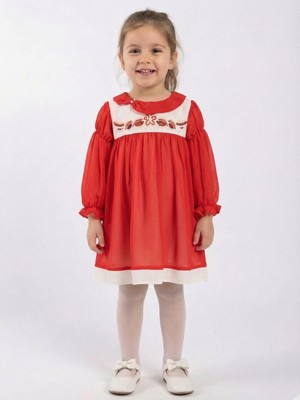 Elina Kids Kız Çocuk Elbise 6-24 Ay 2479