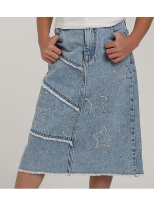 Escabel Kız Çocuk Etek 4-8 Yaş 25137