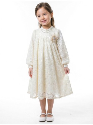 Parotena Kız Çocuk Elbise 4-9 Yaş 5936