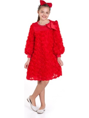 NASR GRUB Kız Çocuk Elbise 4-10 Yaş 12376