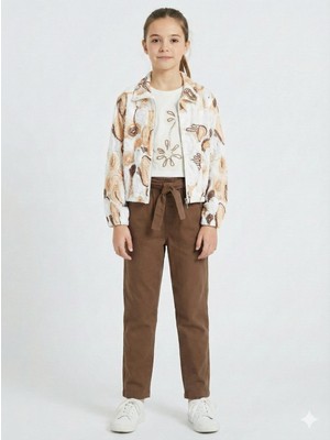 Nk Kids Kız Çocuk 3lü Alt Üst Kombin Takmı 8-14 Yaş SET0493