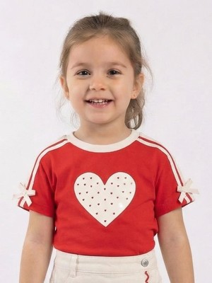 Escabel Kız Çocuk Tişort 1-5 Yaş 36219