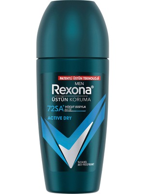 Rexona Men Üstün Koruma Erkek Roll On Deodorant Active Dry 50 ml