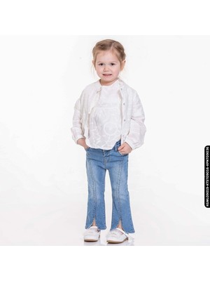 Xo Kids Kız Safir Gömlek 9-36 Ay 34642 KGML09019