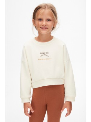 Nk Kids Kız Çocuk Sweatshirt 4-8 Yaş 37509