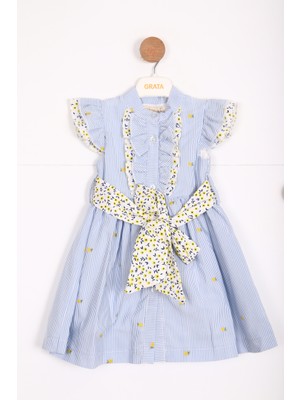 Grata Kız Çocuk Elbise 1-5 Yaş 9063