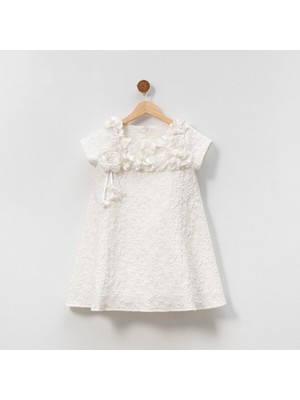 Damasqino Kız Çocuk Elbise 6-10 Yaş 7010