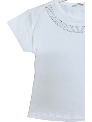 Escabel Kız Çocuk Tişort 5-9 Yaş 36019