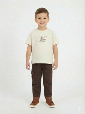 Escabel Erkek Çocuk 3lü Alt Üst Kombin Takmı 1-4 Yaş SET0472