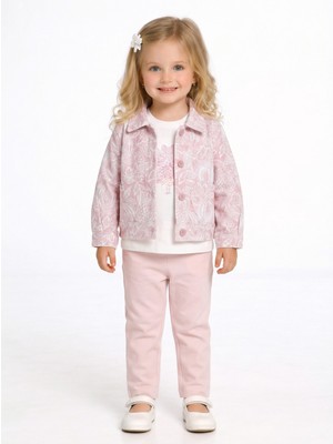 Nk Kids Kız Çocuk 3lü Alt Üst Kombin Takmı 1-4 Yaş SET0518