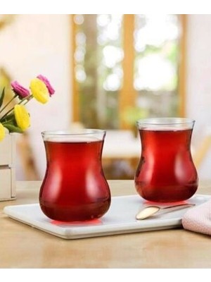 Paşabahçe 285 cc Hacimli Semaver Çay Bardak 6 Adet Şık ve Dayanıklı Mutfak Gereci