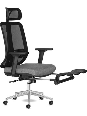 Calitte Spark Sx Krom Ayak Uzatmalı Çalışma Koltuğu