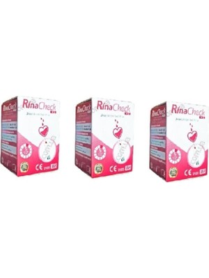 Allians Pratik Şeker Ölçüm Çubuğu Seti, 3 Kutu, Güvenilir ve Kolay Kullanım