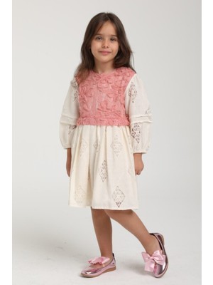 Escabel Kız Çocuk Elbise 1-5 Yaş 35923