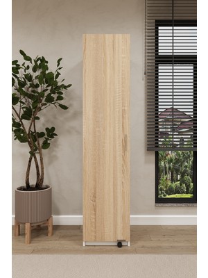 Asra Trend Lüks Çok Amaçlı Kiler Dolabı %100 MDF Erzak Organizer Dolabı MK19