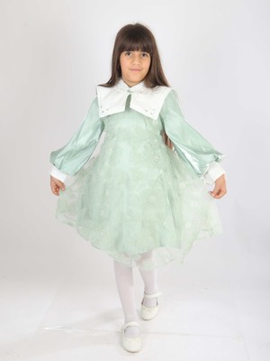 Bravo Kids Kız Çocuk Elbise 7-11 Yaş 2709