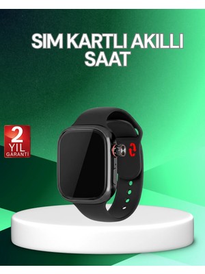 Indispensablely Adımsayar ve Nabız Ölçerli Kartlı Akıllı Saat