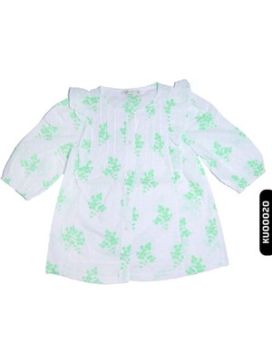 Escabel Kız Çocuk Gömlek 1-14 Yaş 813 KU00020