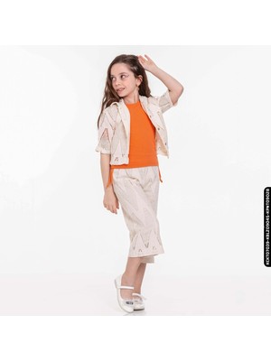 Xo Kids Kız Çocuk Gömlek 1-5 Yaş 35487