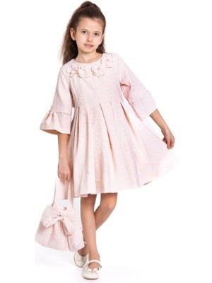 Grata Kız Çocuk Elbise 4-8 Yaş 9210