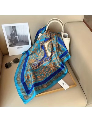 Kadın Fular Sonbahar Sanatı ve Işıltı