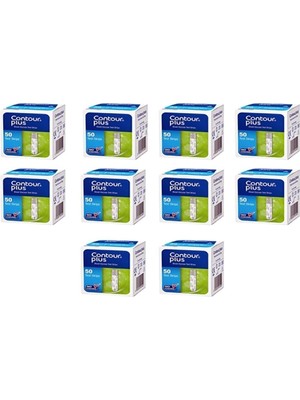 Allians Kan Şekeri Ölçüm Stribi, 10 Kutu, 500 Adet