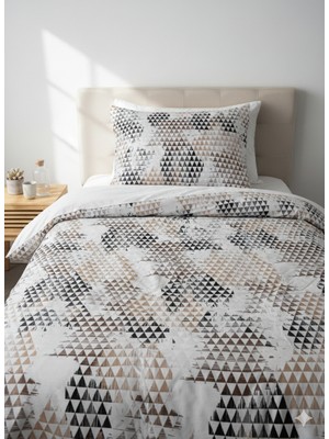 Fugo Concept Pamuklu Tek Kişilik Nevresim Takımı - Yumuşak Doku & Şık Tasarımlar