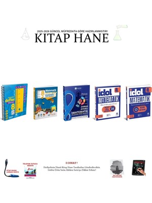 Çanta Yayınları 2026-2027 8. Sınıf Lgs Tüm Matematik Kitapları Kazanım Soru Bankaları ve Konu Anlatımı Matematik Set