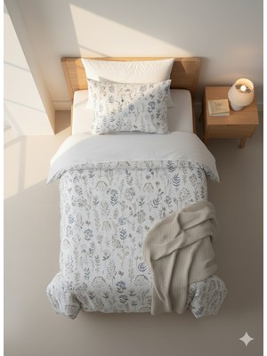 Fugo Concept Pamuklu Tek Kişilik Nevresim Takımı - Yumuşak Doku & Şık Tasarımlar