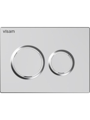 Visam Olimpos Iki Kademeli Kumanda Paneli, Parlak Krom