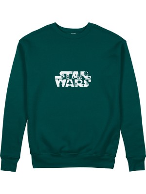 The Lucid Lab Star Wars Sweatshirt - Koyu Yeşil