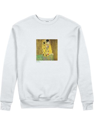 The Lucid Lab The Kiss Sweatshirt - Beyaz
