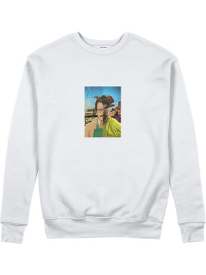 The Lucid Lab Walter White / Heisenberg Sweatshirt - Beyaz