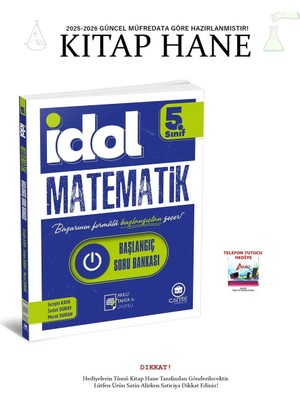 Çanta Yayınları 2026-2027 5. Sınıf Idol Matematik Başlangıç Soru Bankası Eğlenerek Öğren Güçlenerek Ilerle