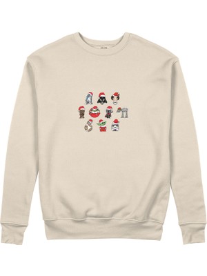 The Lucid Lab Star Wars Christmas Icons Sweatshirt - Bej