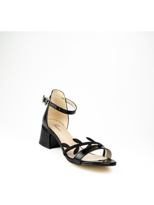 Minican 700 Siyah Kız Çocuk Abiye Ayakkabı